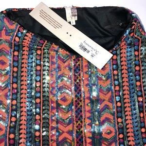 Francesca’s Sequin skirt